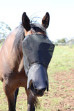 Flyveils By Design 100% Blockout Shaped Nose Cover Flyveil - Pet And Farm