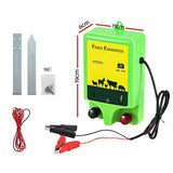 Giantz 18km Electric Fence Energiser 1.56J - Pet And Farm