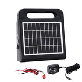 Giantz 5km Electric Fence Energiser Solar Energizer Charger Farm Animal 0.15J - Pet And Farm