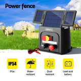 Giantz 5km Electric Fence Energiser PET Solar Energizer 0.15J - Pet And Farm