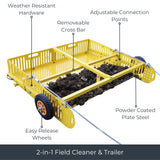 Scoop'N'Tow Manure Scooper - Pet And Farm