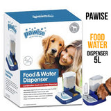 Pawise Food & Water Dispenser - Pet And Farm
