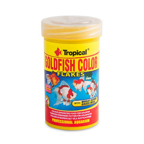 Tropical Goldfish Color Flakes 200g - Pet And Farm 