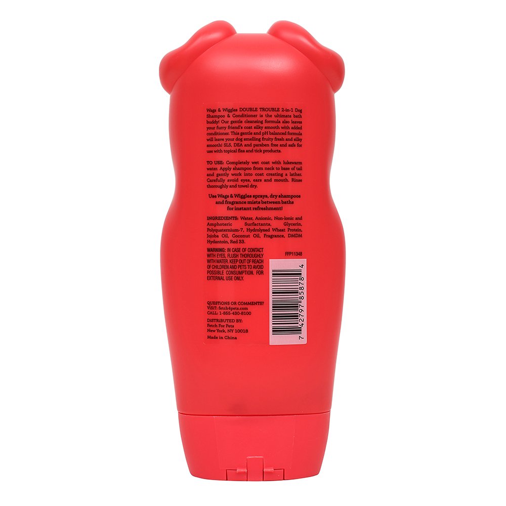 Wags & Wiggles 2in1 Shampoo & Cond 473ml Pet And Farm