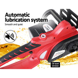 Giantz 20V Cordless Chainsaw - Black and Red - Pet And Farm