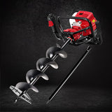 Giantz 92CC Petrol Post Hole Digger Drill Borer Fence Extension Auger Bits - Pet And Farm