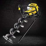 Giantz 92CC Petrol Post Hole Digger Auger Drill Borer Fence Earth Power 200mm - Pet And Farm