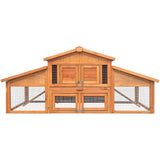 Gardeon 2 Storey Wooden Hutch - Pet And Farm
