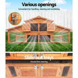Gardeon 2 Storey Wooden Hutch - Pet And Farm