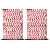 Giantz 1000M Electric Fence Wire Tape Poly Stainless Steel Temporary Fencing Kit - Pet And Farm