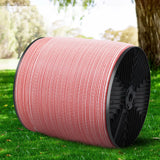 Giantz 2000M Electric Fence Wire Tape Poly Stainless Steel Temporary Fencing Kit - Pet And Farm