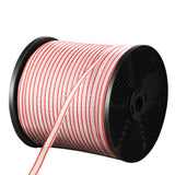 Giantz Electric Fence Wire 400M Tape Fencing Roll Energiser Poly Stainless Steel - Pet And Farm