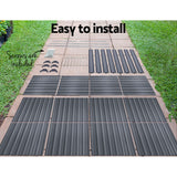 Greenfingers Garden Bed 320 x 80 x 77cm Galvanised Steel Raised Planter 2N1 - Pet And Farm