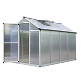 Greenfingers Greenhouse Aluminium Green House Garden Shed Greenhouses 2.42x1.9M - Pet And Farm