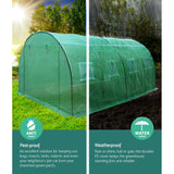 Greenfingers Greenhouse 4X3X2M Garden Shed Green House Polycarbonate Storage - Pet And Farm