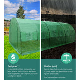 Greenfingers Greenhouse 6MX3M Garden Shed Green House Storage Tunnel Plant Grow - Pet And Farm