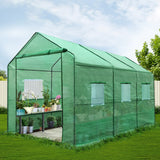 Greenfingers Greenhouse Garden Shed Green House 3.5X2X2M Greenhouses Storage Lawn - Pet And Farm