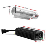 Greenfingers 600W HPS MH Grow Light Kit Digital Ballast TUBE Reflector Hydroponic Grow System - Pet And Farm