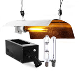 Greenfingers 400W HPS MH Grow Light Kit Magnetic Ballast Reflector Hydroponic Grow System - Pet And Farm