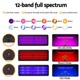 Greenfingers Set of 2 LED Grow Light Kit Hydroponic System 2000W Full Spectrum Indoor - Pet And Farm