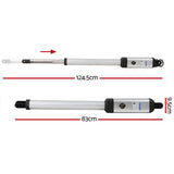 LockMaster Swing Gate Opener 40W Auto Solar Power Electric Remote Control 600KG - Pet And Farm