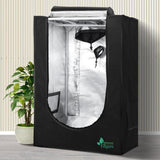 Greenfingers Hydroponics Grow Tent Kits Hydroponic Grow System Black 60X60X90CM 600D Oxford - Pet And Farm