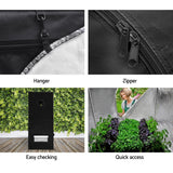 Greenfingers Hydroponics Grow Tent Kits Hydroponic Grow System 80 x 80 x 160cm 600D Oxford - Pet And Farm