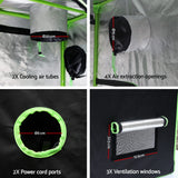 Green Fingers 90cm Hydroponic Grow Tent - Pet And Farm
