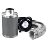 Green Fingers Ventilation Fan and Active Carbon Filter Ducting Kit - Pet And Farm