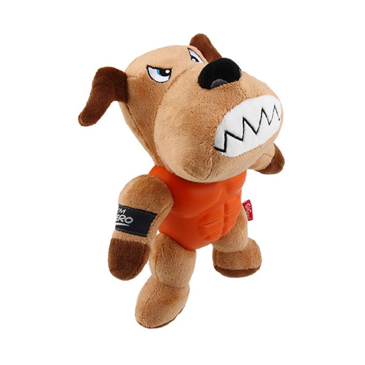Gigwi I’m Hero Armour Dog Plush Squeak Dog Toy Pet And Farm
