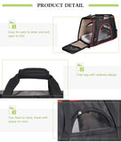 Light Weight Soft Sided Foldable Durable Polyester Pet Carrier Bag - Pet And Farm