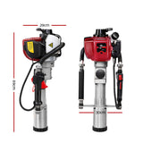GIANTZ 4 Stroke Petrol Post Driver Power Pile Hole Drive Picket Rammer Fence - Pet And Farm