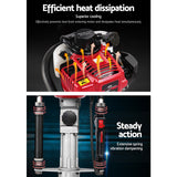 GIANTZ 4 Stroke Petrol Post Driver Power Pile Hole Drive Picket Rammer Fence - Pet And Farm