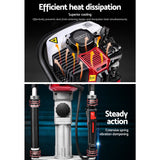 GIANTZ 55CC Petrol Post Pile Hole Driver 2-Stroke Power Picket Rammer - Pet And Farm