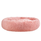 i.Pet Pet Bed Dog Cat 110cm Calming Extra Large Soft Plush Pink - Pet And Farm