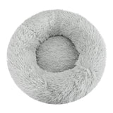 Pet Bed Dog Cat Calming Bed Small 60cm Light Grey Sleeping Comfy Cave Washable - Pet And Farm
