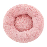 Pet Bed Dog Cat Calming Bed Small 60cm Pink Sleeping Comfy Cave Washable - Pet And Farm