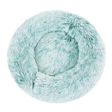 Pet Bed Dog Cat Calming Bed Small 60cm Teal Sleeping Comfy Cave Washable - Pet And Farm