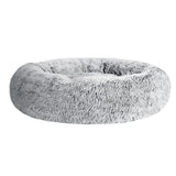 i.Pet Pet Bed Dog Cat 90cm Large Calming Soft Plush Charcoal - Pet And Farm