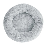 i.Pet Pet Bed Dog Cat 90cm Large Calming Soft Plush Charcoal - Pet And Farm