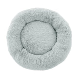 i.Pet Pet Bed Dog Cat 90cm Large Calming Soft Plush Light Grey - Pet And Farm