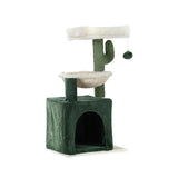 i.Pet Cat Tree Tower Scratching Post Scratcher Wood Condo Bed Toys House 78cm - Pet And Farm
