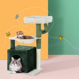 i.Pet Cat Tree Tower Scratching Post Scratcher Wood Condo Bed Toys House 78cm - Pet And Farm