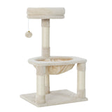 i.Pet Cat Tree Tower Scratching Post Scratcher Wood Condo Toys House Bed 69cm - Pet And Farm