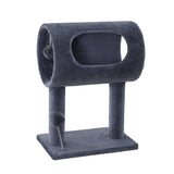 i.Pet Cat Tree Scratching Post Scratcher Tower Condo House Grey 53cm - Pet And Farm