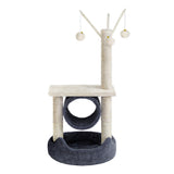 i.Pet Cat Tree Scratching Post 76cm Scratcher Tower Condo House Hanging toys - Pet And Farm