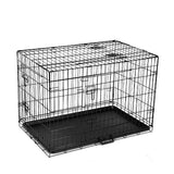i.Pet 36" Dog Cage Crate Kennel 3 Doors - Pet And Farm