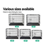 i.Pet 42inch Pet Cage - Black - Pet And Farm