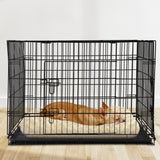 i.Pet 42inch Pet Cage - Black - Pet And Farm