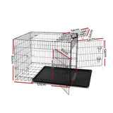 i.Pet 48inch Pet Cage - Black - Pet And Farm